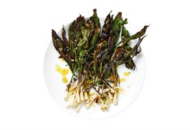 Grilled -ramps -with -sherry -ramp -vinaigrette 1-620x 424